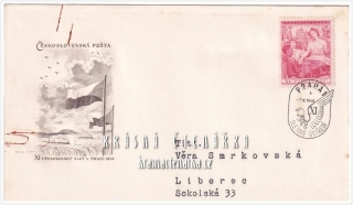 CELISTVOST, XI. všesokolský slet v Praze 7. III. 1948