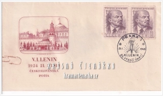 CELISTVOST, V. I. Lenin, 25. výročí úmrtí 21. 1. 1924-1949