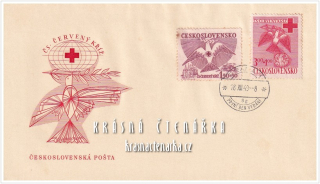CELISTVOST, Čs. Červený kříž, První den vydání 18. XII. 1949