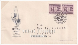 CELISTVOST, Světový festival mládeže Praha 20. VII. - 17. VII. 1947