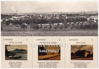 LOVOSICE, Pohlednice s diapozitivy