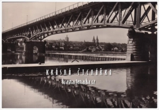 ROUDNICE NAD LABEM, Železný most přes Labe