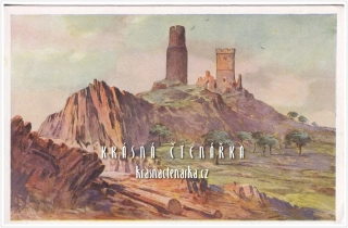 Zřícenina hradu HAZMBURK (il. Kamil Vladislav Muttich)