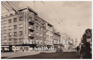 PARDUBICE, Třída Míru, býv. Stalinova