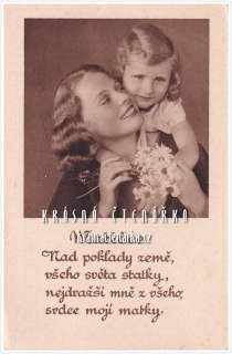 BLAHOPŘÁNÍ pro maminku ... Den matek