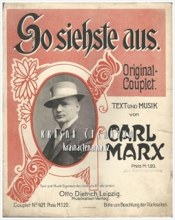 SO SIEHSTE AUS, Original Couplet (Marx Carl)
