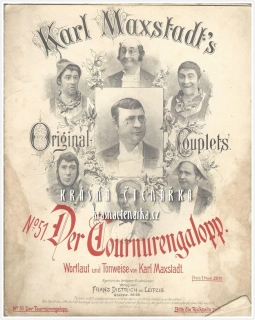 DER TOURNURENGALOPP (Maxstadt Karl)