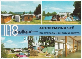 Vodní nádrž SEČ, Autokepmpink ZO Svazarm