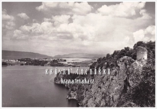 Vodní nádrž SEČ a zřícenina hradu Oheb
