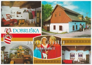 DOBRUŠKA, Rodný domek F.L. Heka a záběry ze seriálu F. L. Věk