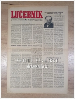 LUČEBNÍK, Časopis Svazu zaměstnanců v průmyslu lučebním a papírenském 31-07-1951