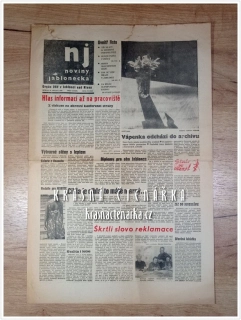 NOVINY JABLONECKA 20-03-1968 (Jablonec nad Nisou)