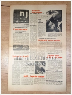 NOVINY JABLONECKA 22-05-1968 (Jablonec nad Nisou)