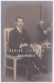 DŽENTLMEN na pohlednici