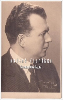 DŽENTLMEN na pohlednici
