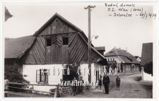 DOBRUŠKA, Rodný domek Františka Vladislava Heka či Věka 