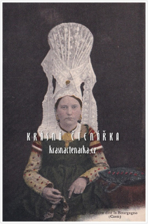 DÁMA / ŽENA v kroji francouzském (Caen)