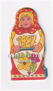 Kalendář MATRJOŠKA 1987