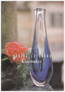 REKLAMNÍ pohlednice: GLASSEXPORT LIBEREC 