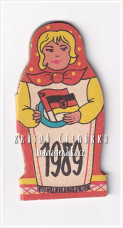Kalendář MATRJOŠKA 1989