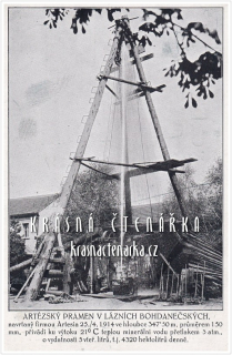 LÁZNĚ BOHDANEČ, Artézský pramen