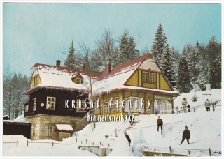 PROSTŘEDNÍ BEČVA, Hotel SKALÍKOVA LOUKA v zimě