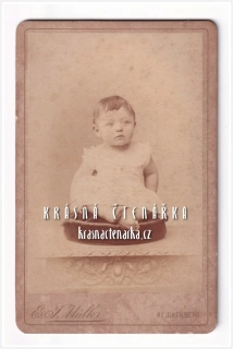 Fotografická vizitka: BATOLÁTKO (Atelier Ernst J. Müller, Liberec)