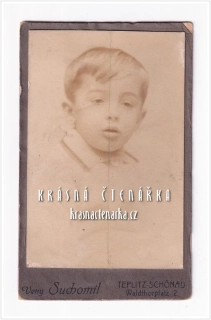 Fotografická vizitka: CHLAPEC (Atelier Veny Suchomil, Teplice)