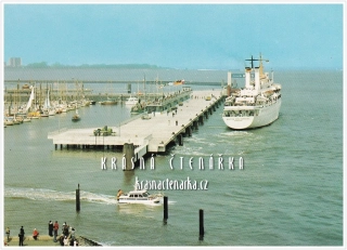 LODĚ v přístavu Cuxhaven