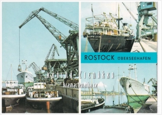 LODĚ v přístavu Rostock