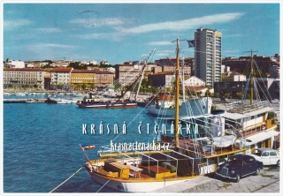 LODĚ v přístavu Trieste / Terst