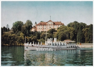 LODĚ u ostrova Mainau