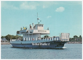 LODĚ v přístavu Borgholm