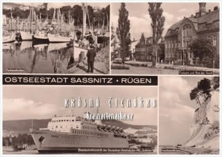 LODĚ v přístavu Rügen / Rujána