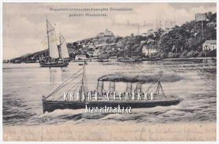 LODĚ na Labi u Blankenese