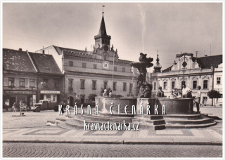 HAVLÍČKŮV BROD, Havlíčkovo náměstí i s Koudelovou kašnou