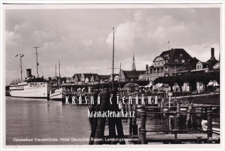 LODĚ v přístavu Travemünde