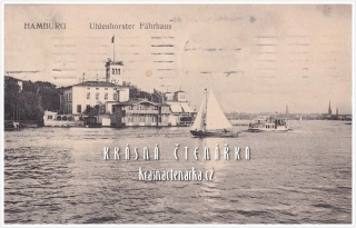 LODĚ u města Hamburg