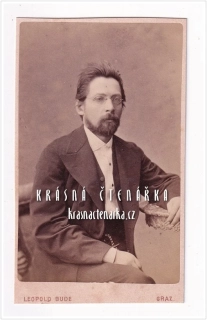 Fotografická vizitka: DŽENTLMEN (Atelier Leopodl Bude, Graz)