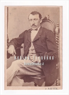 Fotografická vizitka: DŽENTLMEN (Atelier J. Rautek)