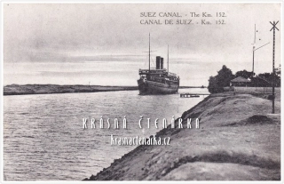 LODĚ v Suezském průplavu