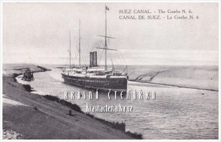 LODĚ v Suezském průplavu