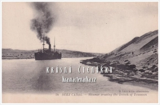 LODĚ v Suezském průplavu