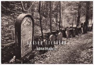 PODBŘEZÍ, Starý židovský hřbitov na Skalce