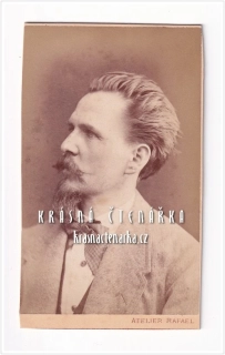 Fotografická vizitka: DŽENTLMEN (Atelier Rafael, Litoměřice)