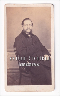 Fotografická vizitka: DŽENTLMEN (Atelier Alexander Seik, Tábor)