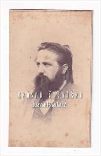 Fotografická vizitka: DŽENTLMEN (Atelier A. Berka, Praha)