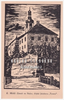 PODBŘEZÍ, Zámek Skalka (il. Michl Karel)