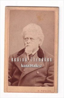 Fotografická vizitka: DŽENTLMEN (Atelier Hynek Fiedler, Praha)