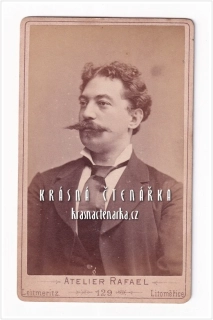 Fotografická vizitka: DŽENTLMEN (Atelier Rafael, Litoměřice)